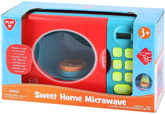 Playgo Kids Household Appliance Microwave Oven