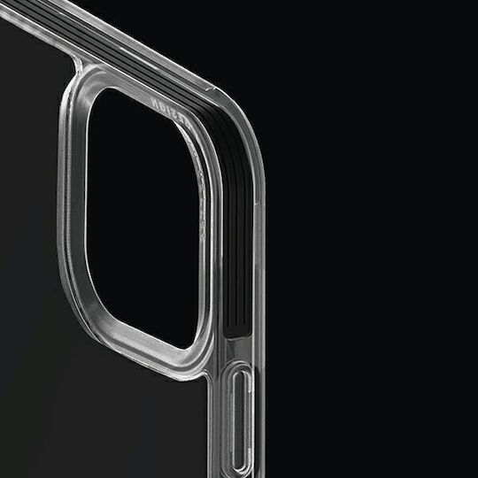 Uniq Combat Umschlag Rückseite Silikon Crystal Clear (iPhone 14 Pro Max)
