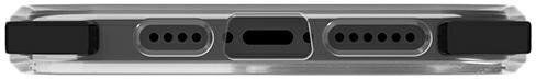 Uniq Combat Back Cover Silicone Carbon Black (iPhone SE 2022/2020)