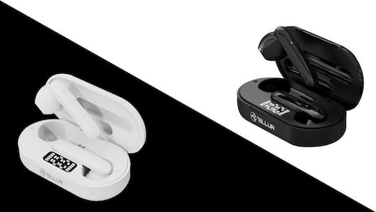 Tellur TLL511411 Earbud Bluetooth хендсфри Слушалки с Кутийка за Зареждане Бял