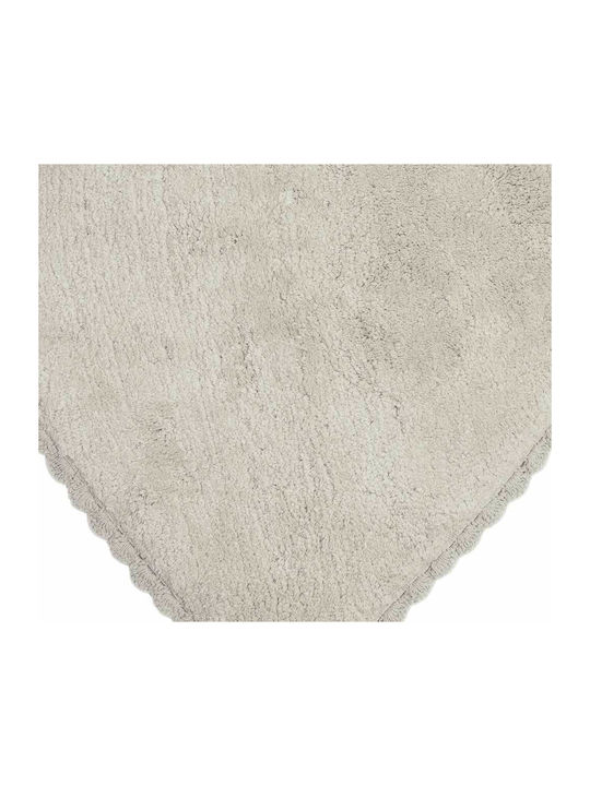 Palamaiki Bath Mat Cotton Astart Ice 70x70cm