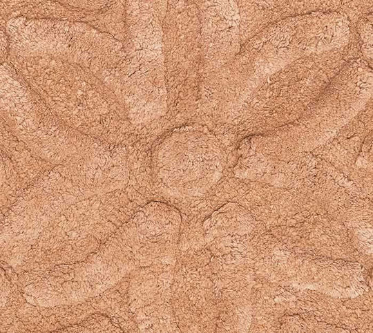 Palamaiki Covoraș de Baie Bumbac Flar Caramel 70x70buc
