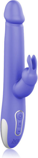 Fun Factory Mr Boss Arturo Δονητής Rabbit με Απομακρυσμένο Έλεγχο Vibrator With Rotating Beads 24cm Blue