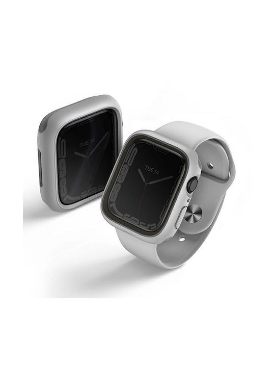 Uniq Moduo Silicone Case Chalk-Stone Grey for Apple Watch 41mm