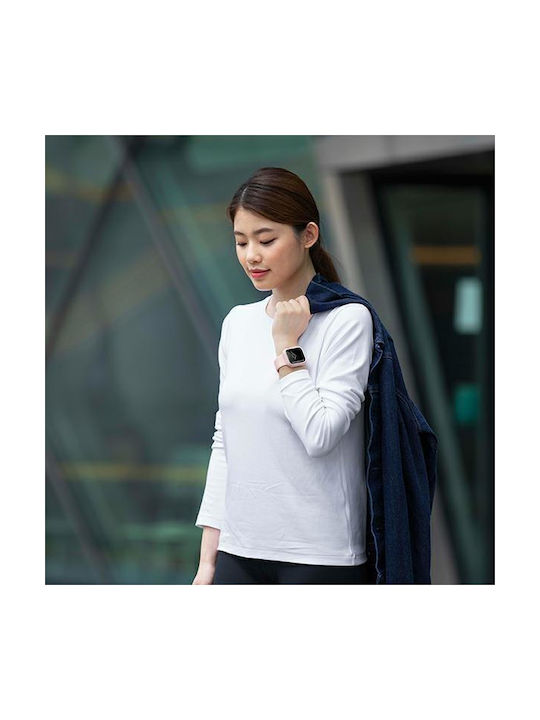 Uniq Moduo Θήκη Σιλικόνης Blush-White για το Apple Watch 44/45mm