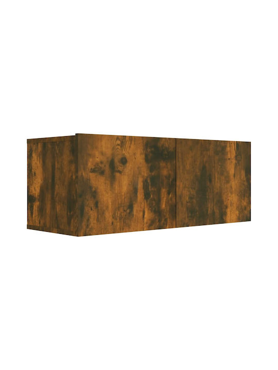 Wohnzimmer TV-Einheit Smoky Oak L80xB30xH30cm