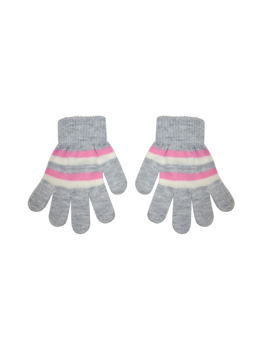 Stamion Knitted Kids Gloves Gray