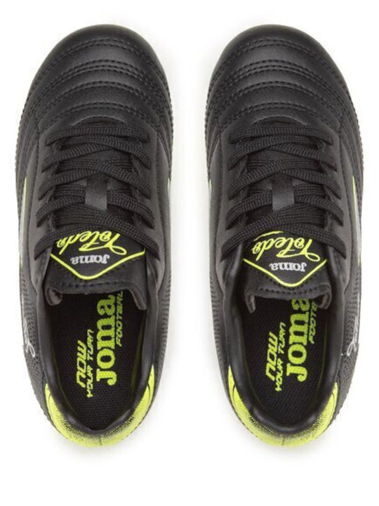 Kids Soccer Cleats Toledo Jr Molded Black