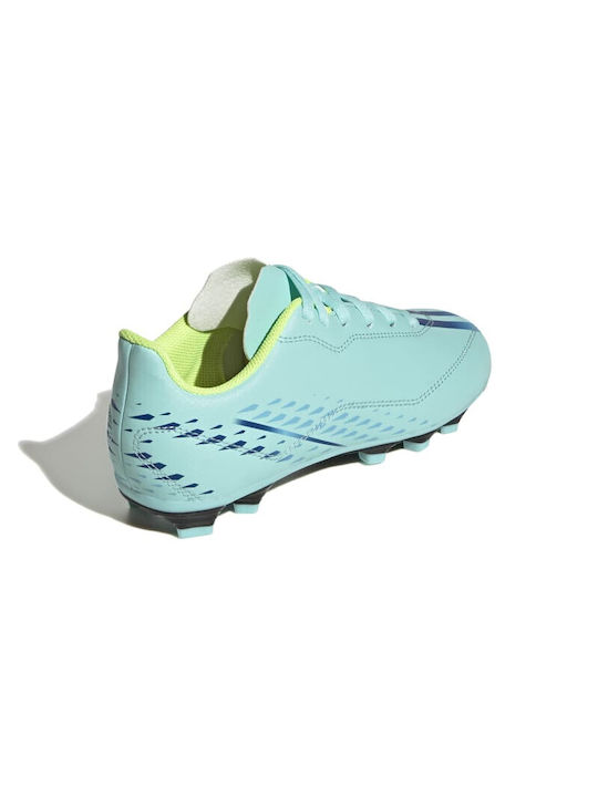X Speedportal 4 Kids Molded Soccer Shoes Light Blue