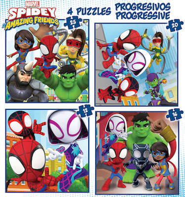 Kids Puzzle Marvel Amazing Friends 73pcs Educa