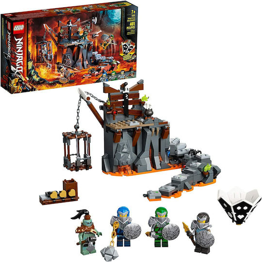 LEGO Ninjago Пътешествие до Черепни Подземия за 7+ Години 401 Бройки