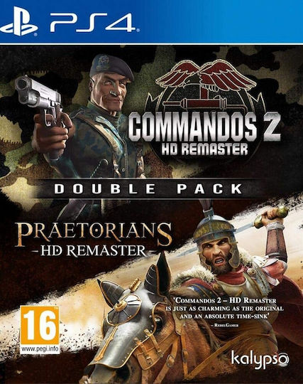 Commandos 2 & 3 HD Remaster Double Pack PS4 Game
