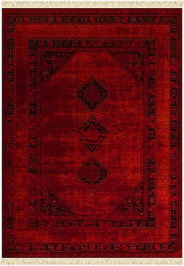 Koulis Carpets 7503H Rote Schlafzimmer-Teppichsets 2Stücke Koulis Carpets 7503H Rote Schlafzimmer-Teppichsets 2Stücke