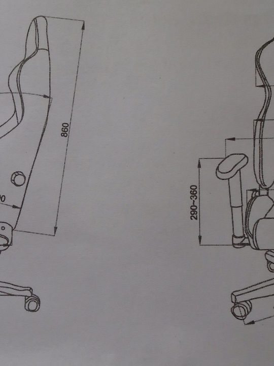 Sparco R100 Icon Δερματίνης Μαύρη