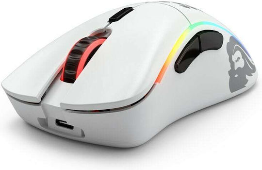 Glorious PC Gaming Race Model D Minus Wireless RGB Gaming Mouse 19000 DPI Matte White