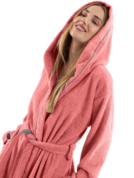 Guy Laroche Casual Bathrobe with Hood Mellon 400gr/m²