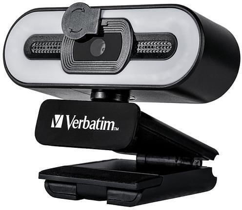 Verbatim AWC-02 Web Camera 2K with Autofocus and Privacy Cap 49579