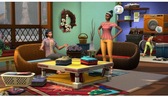 The Sims 4 Clean & Cozy Starter Bundle (Code in a Box) PC Game