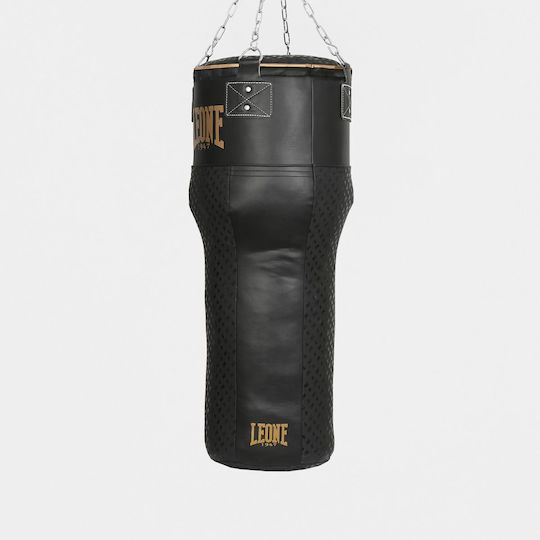 Leone DNA ''T'' Synthetic Filled Punching Bag 30kg 100cm Black