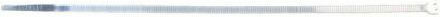 Cabletech Plastische Kabelbinder 200mmx3.6mm in Weiß Farbe (100 Stück) DM-0047-20