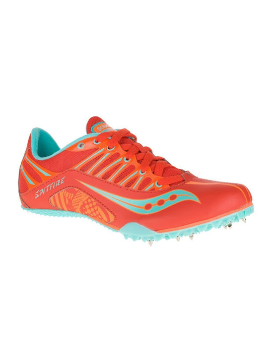 Saucony Spitfire Femei Spikes Portocalii