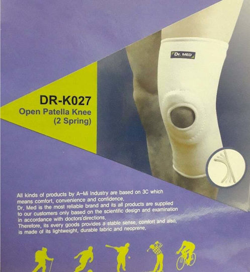Dr. Med DR-K027 Guler Genunchi în Alb Culoare