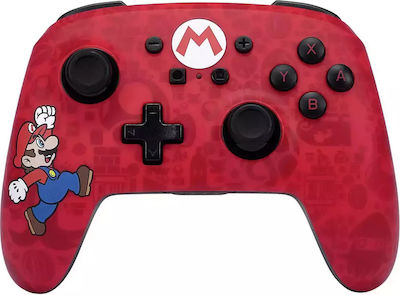 PowerA Enhanced Wireless Gamepad for Switch Here We Go Mario