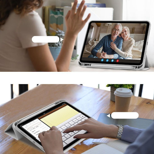 Tech-Protect SC PEN Флип капак Сив (iPad 2022 10.9'' - iPad 2022 10.9 инча / iPad 2025 11")
