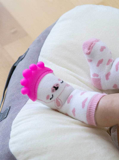 Baby Jem Μασητικό Οδοντοφυΐας Χωρίς BPA από Σιλικόνη για 6 m+ 2τμχ