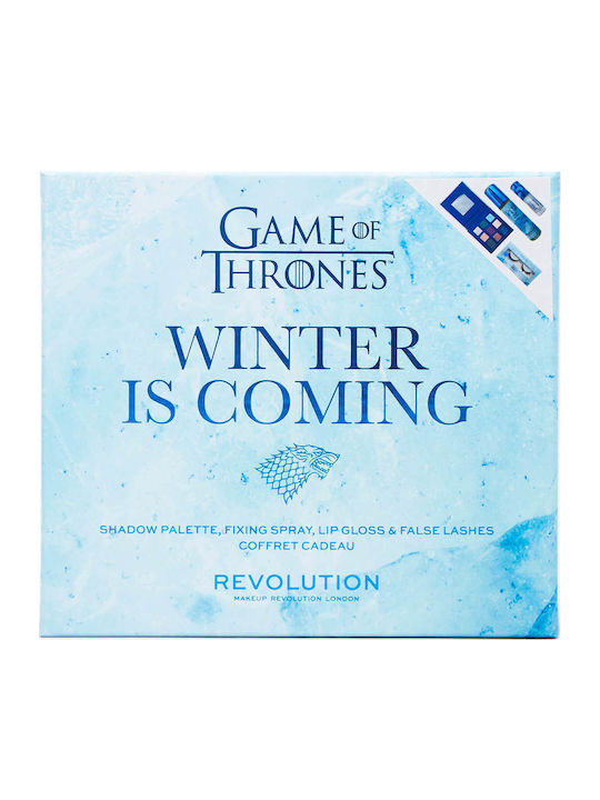 Revolution Beauty x Game of Thrones Winter Is Coming Сет за грим за Лице и Очи 4бр