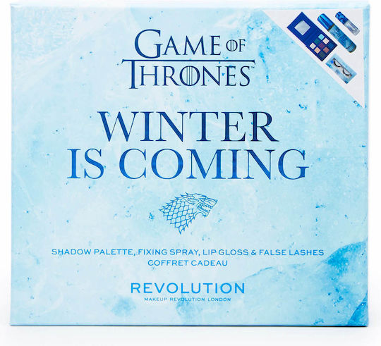 Revolution Beauty x Game of Thrones Winter Is Coming Σετ Μακιγιάζ για Πρόσωπο & Μάτια 4τμχ