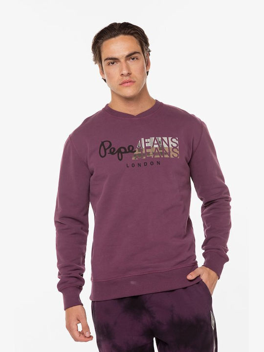 Pepe Jeans Herren Sweatshirt Lila