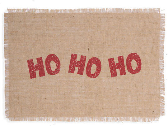 Nef-Nef Homeware Christmas Time Подложки за Чинии с Надпис
