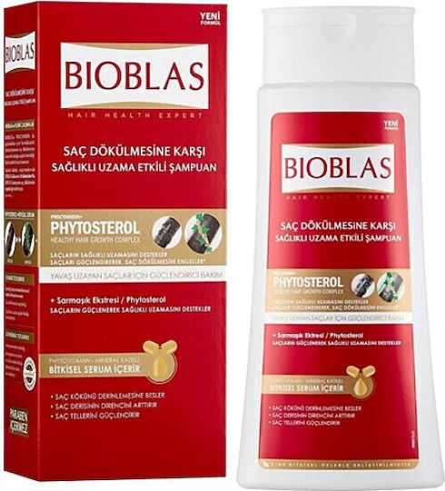 Bioblas Phytosterol Shampoos gegen Haarausfall für Alle Haartypen 360ml