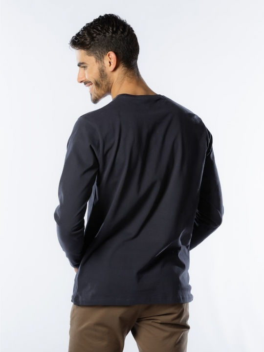 Camaro Men's Long Sleeve Blouse Indigo