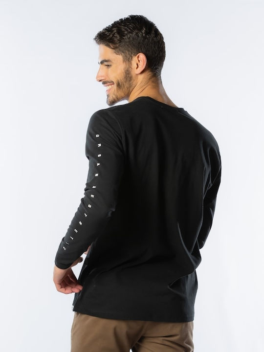 Camaro Men's Long Sleeve Blouse Black