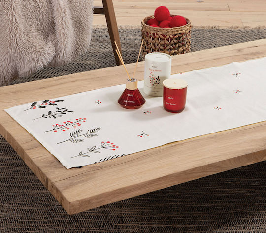 Nef-Nef Homeware Aspen Runner с Цветя и Клони