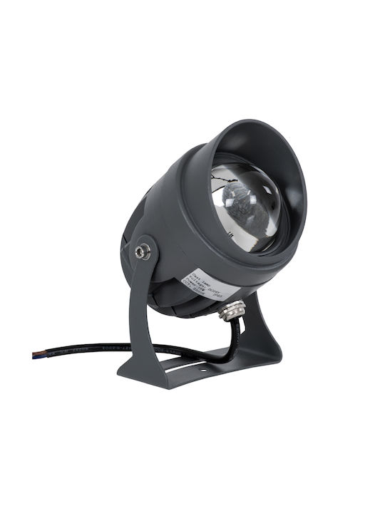 GloboStar Spotnenia Proiector LED Pentru Exterior 16W Cu Lumină Alb Cald IP65 Negru