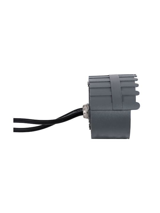 GloboStar Treelightkina Външна Стояща Лампа LED Стенна Пералня 18W RGBW IP67 Сива