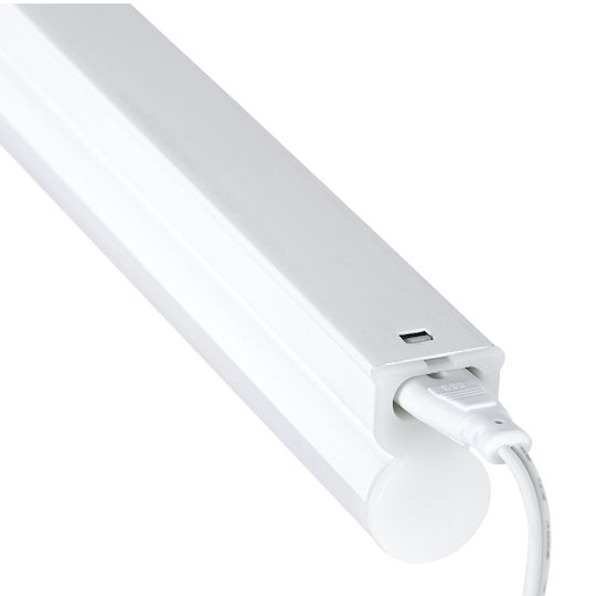 GloboStar Tubo Under-Cabinet LED Light 9W Warm White with Switch L60xD2.2xH3.5cm
