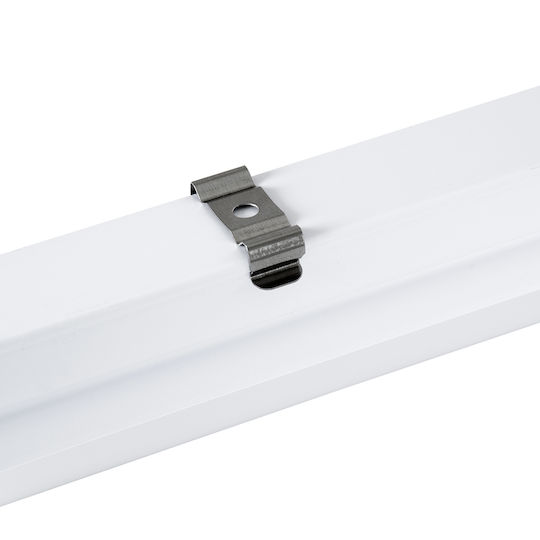 GloboStar Tubo Under-Cabinet LED Light 18W Natural White with Switch L120xD2.2xH3.5cm
