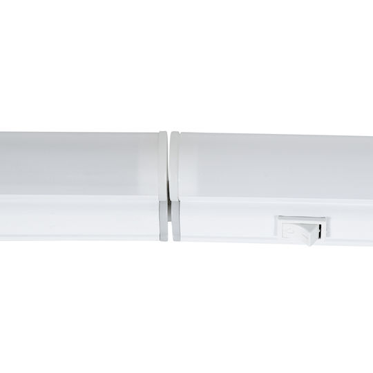 GloboStar Φωτιστικό Πάγκου Κουζίνας Tubo LED 5.5W Warmes Weiß mit Schalter M30xB2.2xH3.5cm.