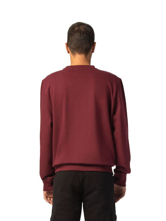 Be:Nation Herren Sweatshirt Burgundisch