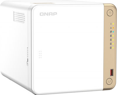 QNap TS-462-2G NAS Turm mit 4 Steckplätzen für HDD/SSD