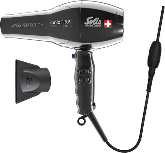 Solis Perfection Ionic Profesional Uscător de Păr cu Difuzor 2300W