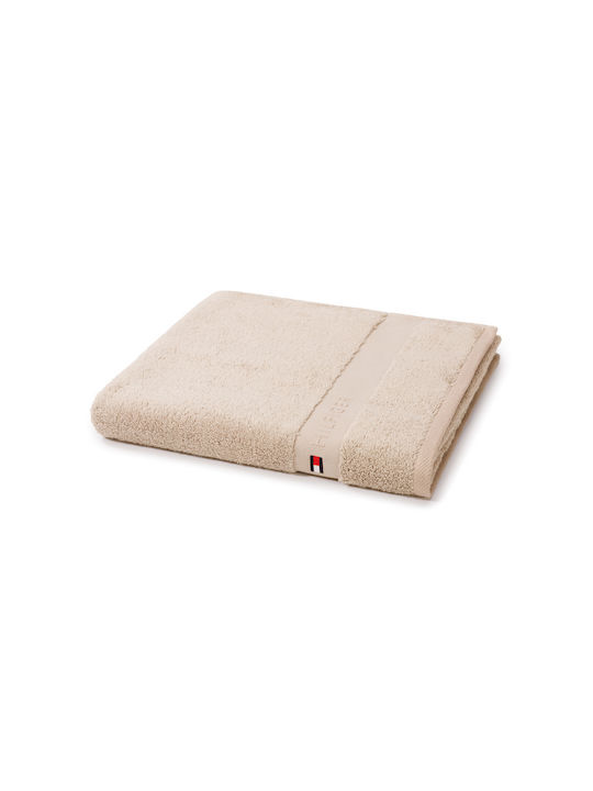 Tommy Hilfiger Bath Towel Legend 100x150cm Sand Weight 540gr/m²