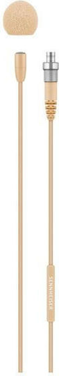 Sennheiser MKE Essential Omni Condenser (Small Diaphragm) Microphone Πέτου, Clip On for Vocals in Beige Color