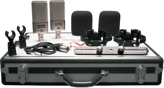 Austrian Audio OC818 Live Set Σετ Πυκνωτικό Μικρόφωνο XLR Shock Mounted για Φωνητικά σε Χρυσό Χρώμα