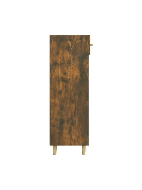 Ξύλινη Παπουτσοθήκη με 5 Ράφια Δρύς Μ60xΠ35xΥ105cm