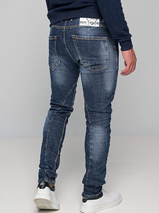 Ben Tailor Herren Jeanshose in Slim Fit Blau